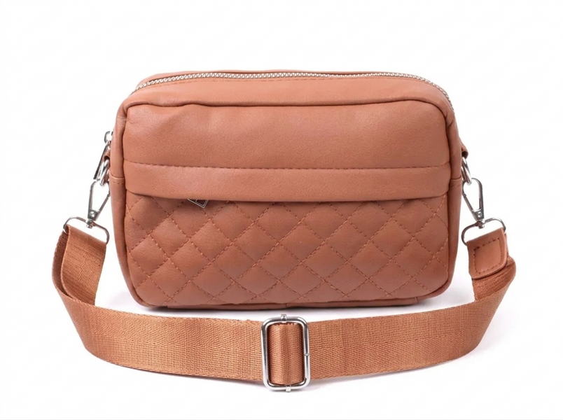 Жіноча сумка крос-боді з монетницею Vintage 22795 Руда 22795 фото Жіноча сумка крос-боді з монетницею Vintage 22795 Руда 22795 фото